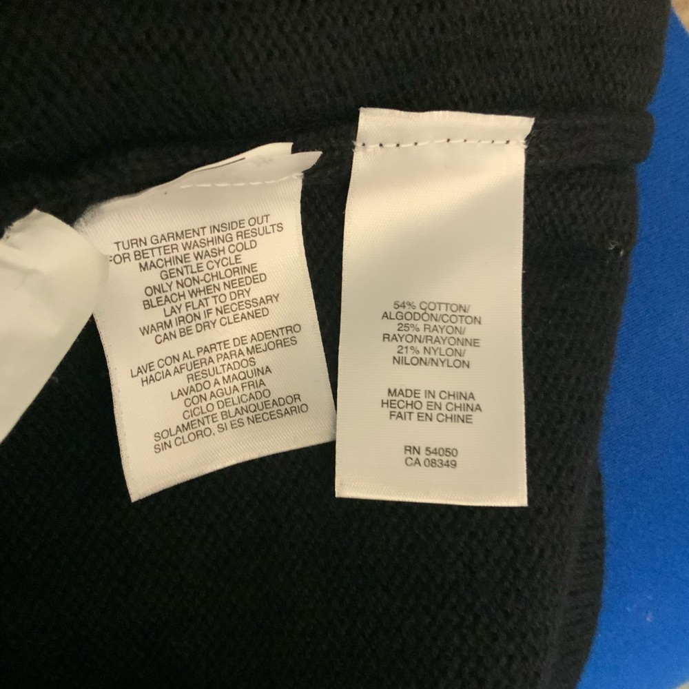 Jones New York Black Sweater - Picture 7 of 8
